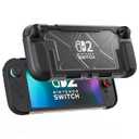 Switch 2 Dockable Case with Comfort Ergonomic Grip, Ultra-Thin Hard Case Protector for Nintendo Switch 2, Waterproof Anti-Scratch Integrated Switch 2 Accessories Skin Cover