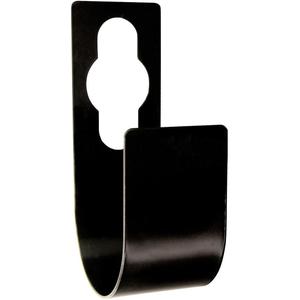 Hose Holder & Support, Metal Holder Slips Over Spigot, Faucet or Mount on any Surface Perfect for XHose, Pocket Hose, Garden Hose (BLACK)