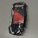 Boss Men's Grip 5-Pack Flat Nitrile Coated Work Glove, Water Resistant, Abrasion Resistant, Superior Grip, Spandex Backing, Black/White, Large, (B31901-L5P)