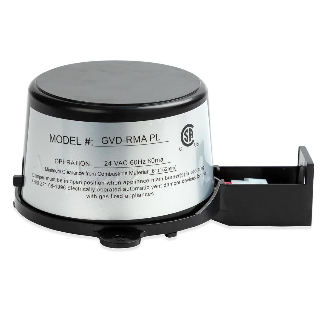 GVD-RAM PL Vent Damper Motor Assembly Compatible with Field Controls 46491600381-800-476 GMA-PL Vent Damper Motor Replaces GVD-5GVD-6 Model Dampers