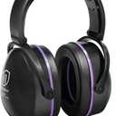 LYSIAN Foldable Noise Reduction Earmuffs, Hearing Protection Safety Ear Muffs for Shooting, Workshop,Loud Security Events