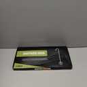 Shepherd Hooks for Outdoor, 1 Pack 62 Inch Bird Feeder Pole with 5 Prongs Base for Hanging Lantern, Hummingbird Feeder, Lightweight Plant, Shepherds Hook for Bird Feeders for Outside