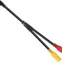 Heated Jacket Battery StepUp Adapter Charger Hack Cable for Most of 7.4v 8.4v 12v Heated Jacket, Hoodies, Vest, Compatible with Milwaukee M12, Makita, Snap-on, Metabo, Craftsman, AEG, Ororo