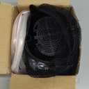 Pool Cover Pump Above Ground - Submersible Sump Pump, Swimming Water Removal Pumps, with Drainage Hose & 25 Feet Extra Long Power Cord, 850 GPH in Ground, 3 Adapters Black