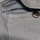 Tbahhir Women's Sexy Off Shoulder Tube Denim Cargo Jumpsuits Wide Leg Baggy Loose Jean Pants Rompers Overalls Size M