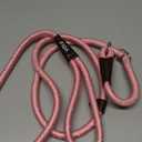 Fida Durable Slip Leads for Dogs, 6 FT x 1/2" Heavy Duty Dog Loop Leashes, Comfortable Strong Rope Slip Leash for Small Dogs and Puppies, No Pull Pet Training Lead with Highly Reflective(1/2", Pink)