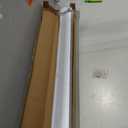 45''W x 48''H No Drill Cellular Shades, Blackout, White