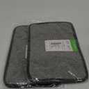2PCS Cat Scratcher Mat Sofa Protector Natural Sisal Cat Scratching Mat Cat Scratch Couch Cover Grinding Claws Couch Guard Pad (11.8"x7.9" Gray) (11.8"x7.9" Small Grey 2PCS)
