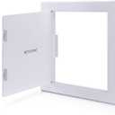 TICONN Access Panel for Drywall, 14 x 14 Inch ABS Plastic Wall Hole Cover Access Doors, Easy Install Plumbing Wall Panel for Drywall, Ceiling, Wiring and Cables