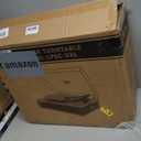 LP&NO.1 Record Player wirelessTurntable with Built-in Speakers and USB Play&Recording Belt-Driven Vintage Phonograph Record Player 3 Speed for Entertainment and Home Decoration(Light Gray)