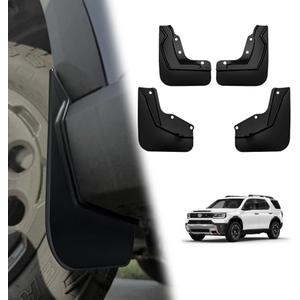 Muslogy for Honda Passport 2026 Mud Flaps Splash Guards Front & Rear Fender Mud Guard Accessories Compatible with 4th Gen Honda Passport 2026 RTL TrailSport Blackout TrailSport Elite