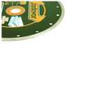 9-Inch Diamond Saw Blade, Continuous Rim Diamond Disc, 7/8 Inch Arbor, Wet Cutting of Concrete/Masonry/Block/Paver/Brick