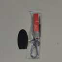 for Nissan 4/5 Button Key Fob Cover, Premium Soft TPU Full Protection Key Case for Altima Rogue Sentra Maxima (5-Button-red)