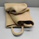 Jute Rope Laundry Hamper Basket by YOUDENOVA, 58L Tall Laundry Basket, Baby Nursery Hamper for Blanket Storage for Bedroom-Large-Jute