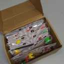 12 Pack Ninja Party Favors for Kids - Individually Wrapped Paint Your Own Wooden Craft Kits, Boy Birthday Decorations & Kidz Party Supplies 4-8 8-12, Goodie Bag Stuffers