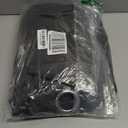 BONZER Waterproof Outdoor Curtains for Patio Porch Pergola Cabana Light Filtering Privacy Grommet Indoor Curtain Panels for Bedroom Living Room, 1 Panel, 54W x 95L inch, Charcoal