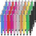 40 Pack Stylus Pen,High Precision and Sensitivity Stylus for Everyday Writing/Drawing,Universal Stylus Compatible with Touch Screens,10 Colors