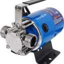 TecHome Water Pump Water Transfer Pump, 115V 1/10HP 330GPH Water Hose Pump, with Suction Hose Kit.
