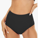 Annbon Slimming Artifact High Waisted Bikini Bottom Tummy Control Full Coverage Bikini Bottom Swimsuit Bottoms for Women XS