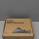 Kea Babies Baby Wrap Carrier Ring Sling - Easy to Wear, Adjustable D-Lite Baby Carrier Newborn to Toddler, Infant Carrying Shirt, Hands Free Bonding, Breathable Fabric Wearing Wrap (Copper Gray)