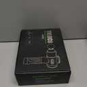 TOLOCO Massage Gun Deep Tissue, Percussion Massage Gun with 10 Replacement Heads, Super Quiet Portable Electric Massager for Athletes, Relax, Black