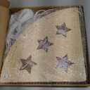 Stuffed Animal Storage Wood Corner Plush Toys Holder with Star Pattern, Length Adjustable Hanging Stuffed Animal Toy Organizer Shelf for Nursery Play Room Bedroom Kid Room