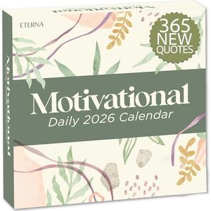 2026 Motivational Calendar | Includes 365 Positive Quotes and Affirmations, Enjoy a Whole Year of Inspirational Quotes, Phrases & Affirmations for Success, Happiness & Personal Growth 2 Pack