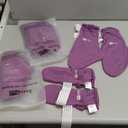 SuzziPad Cold Socks & Hand Ice Pack, Cooling Gloves for Chemotherapy, Chemo Care Package for Women and Men, S/M, Purple