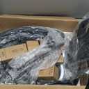 Caged Ceiling Fan with Light: 26 Inch Ceiling Fan with Remote APP Control Quiet DC Motor - Farmhouse Ceiling Fans Plastic Cage for Rustic Kitchen Bedroom (E26 Bulbs Included) (Black)