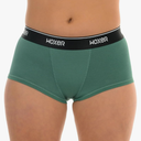 Woxer Womens Boxer Briefs Underwear, Bold Ultra Short Boyshorts Panties Soft Anti-Chafing, No Roll Inseam Large