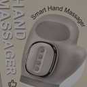 2026 NEW Hand Massager with Heat and Compression, Hand Massager with 3 Massages, 3 Temps (108F ~ 121), 5 Strengths for Arthritis, Wrist & Carpal Tunnel Relief, Hand Massage, Gift for Women/Men (Grey)