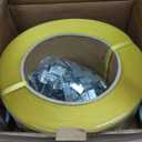 MYFAMIREA Heavy Duty Banding Strapping Kit with Tensioner Tool, 1/2"x 3500FT Polypropylene Plastic Packaging Strapping, 300 Metal Seals, Sealer Tool for Pallets, Logistics, Warehouse (Red)