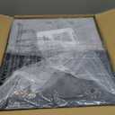 3-in-1 Pet Stairs for Cats, Dog Steps for Small Doggie,7.8'' Depth Cat Stairs,Indoor Cat Steps for High Bed for Pet's Joints, Soft Plush, 1 Big Cat Condo Cave, Sisal Scratching Posts, Grey, Large