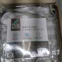 Sleep Philosophy True North 100% Cotton Flannel Sheets Twin XL Size, Cozy Flannel Sheet Set Brushed for Extra Softness, Heavyweight Novelty Print Warm Flannel Bedding Set, Tan Woodland Winter 3 Piece