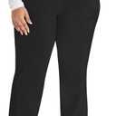 Dickies Scrubs for Women, Drawstring Cargo Scrub Pants with Four-Way Stretch and Moisture Wicking DK010 (3X-Large Plus, Black)