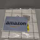 Cream White Plaid Throw Pillow Covers 18x18 Set of 2, Boho Decor White Checkered Decorative Pillows for Couch 18 x 18, Modern Farmhouse Neutral Decor Linen Pillows for Bed (Without Pillow Inserts)