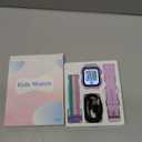 AXYWINBO Kids Smart Watches for Girls Boys 4g GPS Call Text-Smart Watch for Kids Game Camera Pedometer Alarm Clock Calculator-Kid Watches for Girls Boys 4-12 Age Gifts Purple