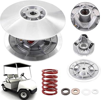 Tektall Secondary Driven Clutch Kit with Heavy Duty Spring for Yamaha Golf Cart G2 G8 G9 G11 G14 G16 G20 G21 G22 G28 19852007