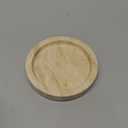 100% Travertine Wine Coaster- Marble Wine Bottle Chilled Coaster - Absorbent Cork Holder Tray- Gift for Wine Lover