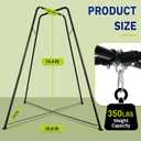 Swing Stand with Sensory Swing & Pod Swing, Autism Swing for Kids & Adults