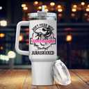 Tumbler 40 Oz With Handle Lid And Straw, Grandmasaurus Nutrition Facts, Grandmasaurus Gifts, Nana Grandma Cups Coffee Handle Sippy Tumblers Granny Great Water Cup Grandmas