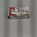 Clear Warm White Christmas Tree Lights - 6.3 ft String of 35 Incandescent Mini Bulbs Multifunctional Lighting Modes, for Decorative, Bedroom, Outdoor, Xmas Twinkle Lights with Green Wire Total 6.6 ft