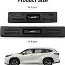 Door Sill Guard for 2020-2025 2026 Toyota Highlander Accessorie ABS Material Door Sill Protector Decorative(Nor for Grand Highlander)