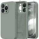 Magnetic for iPhone 16 Pro Case, Compatible with MagSafe, [Full Camera Protection][Screen Protector] Silicone Shockproof Protective Phone Case for iPhone 16 Pro 6.3"