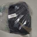 FREE SOLDIER Men's Waterproof Snow Insulated Pants Winter Skiing Snowboarding Pants with Zipper Pockets (Medium(34-36)/32L, Black)