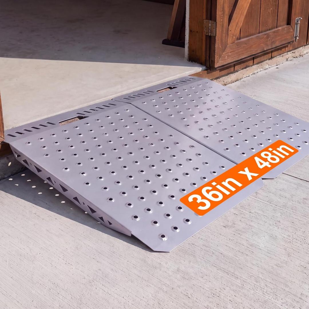 36" x 48" Shed Ramp Kit, Heavy Duty Shed Ramp 48" Wide