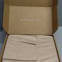 GOKOTTA King Size Sheets Set - FSC & Oeko-TEX Certified - 100% Rayon Derived from Bamboo - 430 High Thread Count Ultra Soft Breathabel and Cooling,16'' Deep Pocket with Elastic Corner Straps - Sand