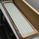 SnugNiture Galvanized Raised Garden Bed 8x4x2FT Outdoor Large Metal Planter Box Steel Kit for Planting Vegetables, Flowers (Brown)