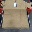 MERIWOOL Mens 190g Lightweight 100% Merino Wool T-shirt (Sand, Small)