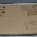 SONGMICS 30 Inches Folding Storage Ottoman Bench, Load 660 lb, 15"D x 30"W x 15"H, Gray
